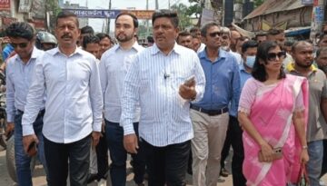 অসম্পূর্ণ উচ্ছেদ, ফের দখলে জয়দেবপুর রেলক্রসিং