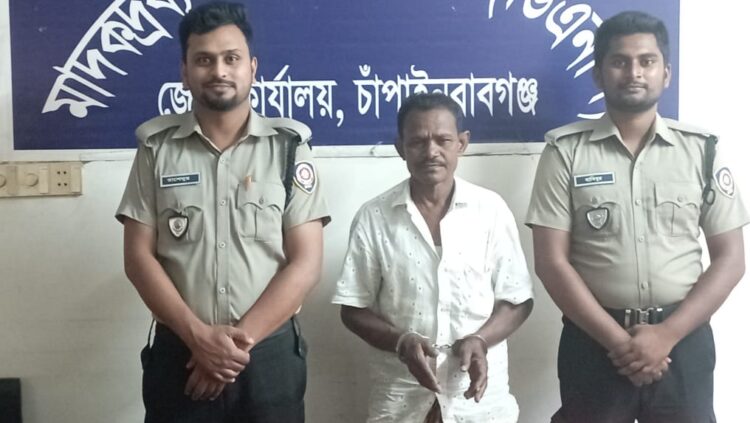 চাঁপাইনবাবগঞ্জে বিপুল মাদকসহ আটক ১