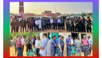 চট্টগ্রামের লোহাগাড়ায় অবৈধ ইটভাটার বিরুদ্ধে অভিযান চালিয়ে ৫টি মামলায় মোট ৩০ লাখ টাকা জরিমানা আদায় করেছে ভ্রাম্যমাণ আদালত।