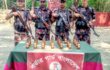 চাঁপাইনবাবগঞ্জে ২৭ বোতল ভারতীয় মদ জব্দ করল ৫৩ বিজিবি