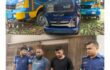 মদারীপুরে ৩ টি পিকাপ গাড়ি সহ ২ চো’র চক্র আ’টক।