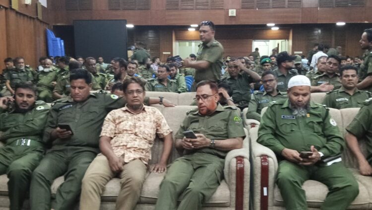বাংলাদেশ বন প্রহরী কল্যাণ সমিতির কেন্দ্রীয় কার্যনির্বাহী কমিটির উদ্যোগে শান্তিপূর্ণ অবস্থান কর্মসূচি ।