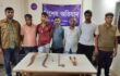 ঢাকা জেলার ডিবি দক্ষিণ ডাকাতির প্রস্তুতিকলে (i) ০১টি ছোরা, (ii) ০১টি ছ্যান দা, (iii) ০১টি চায়নিজ কুড়াল, (iv) ০১টি ভোল্ট কাটার, (v) ১টি এসএস এর কেচি‘সহ ডাকাত দলের ০৫ সদস্য গ্রেফতার
