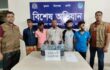 ঢাকা জেলার ডিবি (উত্তর) কর্তৃক পৃথক অভিযানে ৩০ (ত্রিশ) লিটার চোলাইমদ ও ৪০ (চল্লিশ) পিস ইয়াবা ট্যাবলেটসহ ০৫ (পাঁচ) জন পেশাদার মাদক ব্যবসায়ী গ্রেফতার