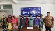 ঢাকা জেলা ডিবি-উত্তর পৃথক অভিযানে ৮ মাদক ব্যবসায়িকে আটক করেন