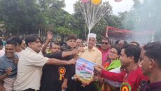 মহেলা ফুটবল টুর্নামেন্ট- ২০২৬ ফাইনাল খেলা অনুষ্ঠিত।