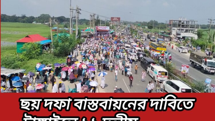 ছয় দফা বাস্তবায়নের দাবিতে টাঙ্গাইলে ১১ দলীয় ঐক্যের পথসভা