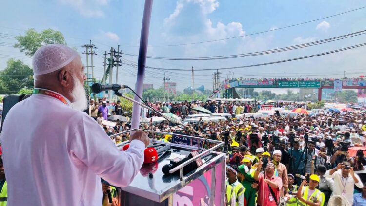 ছয় দফা বাস্তবায়নের দাবিতে টাঙ্গাইলে ১১ দলীয় ঐক্যের পথসভা