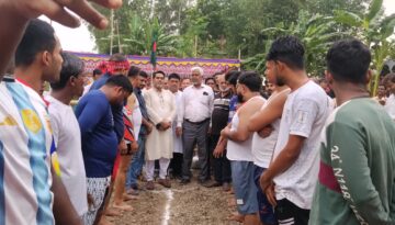মানিকগঞ্জের হরিরামপুরে দূর্গাপুর গ্রামে ব্যাপক আনন্দ ও উপভোগের মধ্যে দিয়ে ঐতিহ্য বাহী কাবাডি খেলা অনুষ্ঠিত হয়েছে।
