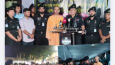 রাম কৃষ্ণ মিশন পূজা মন্ডপ ও ঢাকেশ্বরী জাতীয় মন্দির পরিদর্শন শেষে এসআরবি-১০ এ-র  অধিনায়ক এ্যাডিশনাল ডিআইজি বললেন শারদীয় দুর্গাপূজা শান্তি-শৃঙ্খলা ও নিরাপত্তায় সর্বোচ্চ প্রস্তুতি ও কার্যক্রম থাকবে  ।